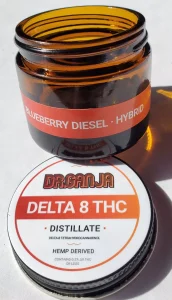 Delta 8 THC Distillate Blueberry Diesel 1oz