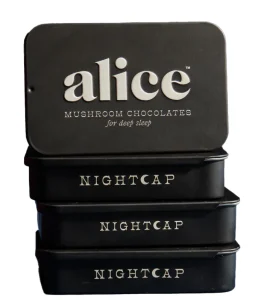 Nightcap Alice Mushroom Chocolates