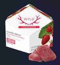 Tasty THC – Strawberry Mellows (720mg THC-100mg CBD)